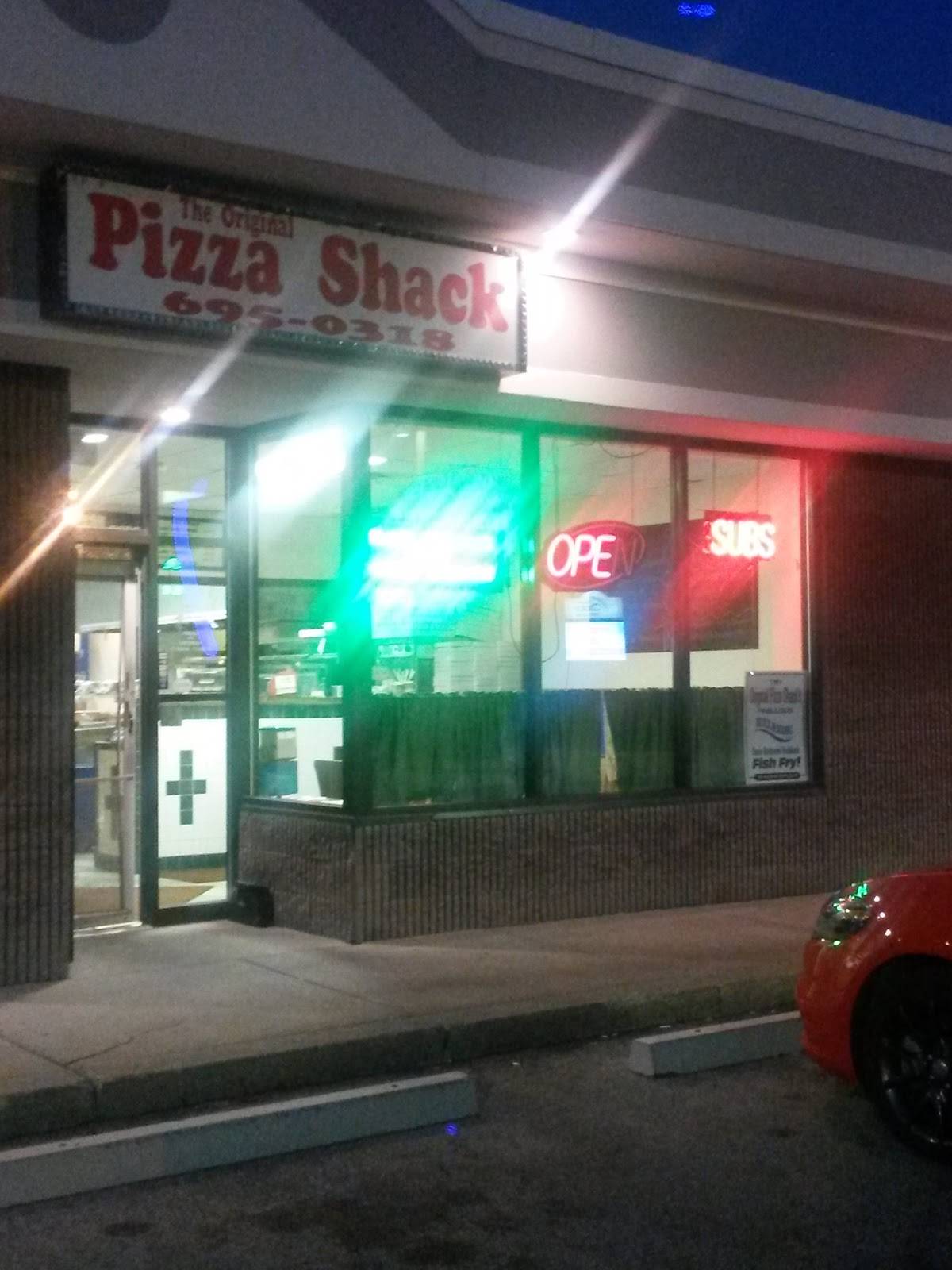 Menu at The Original Pizza Shack pizzeria, North Tonawanda