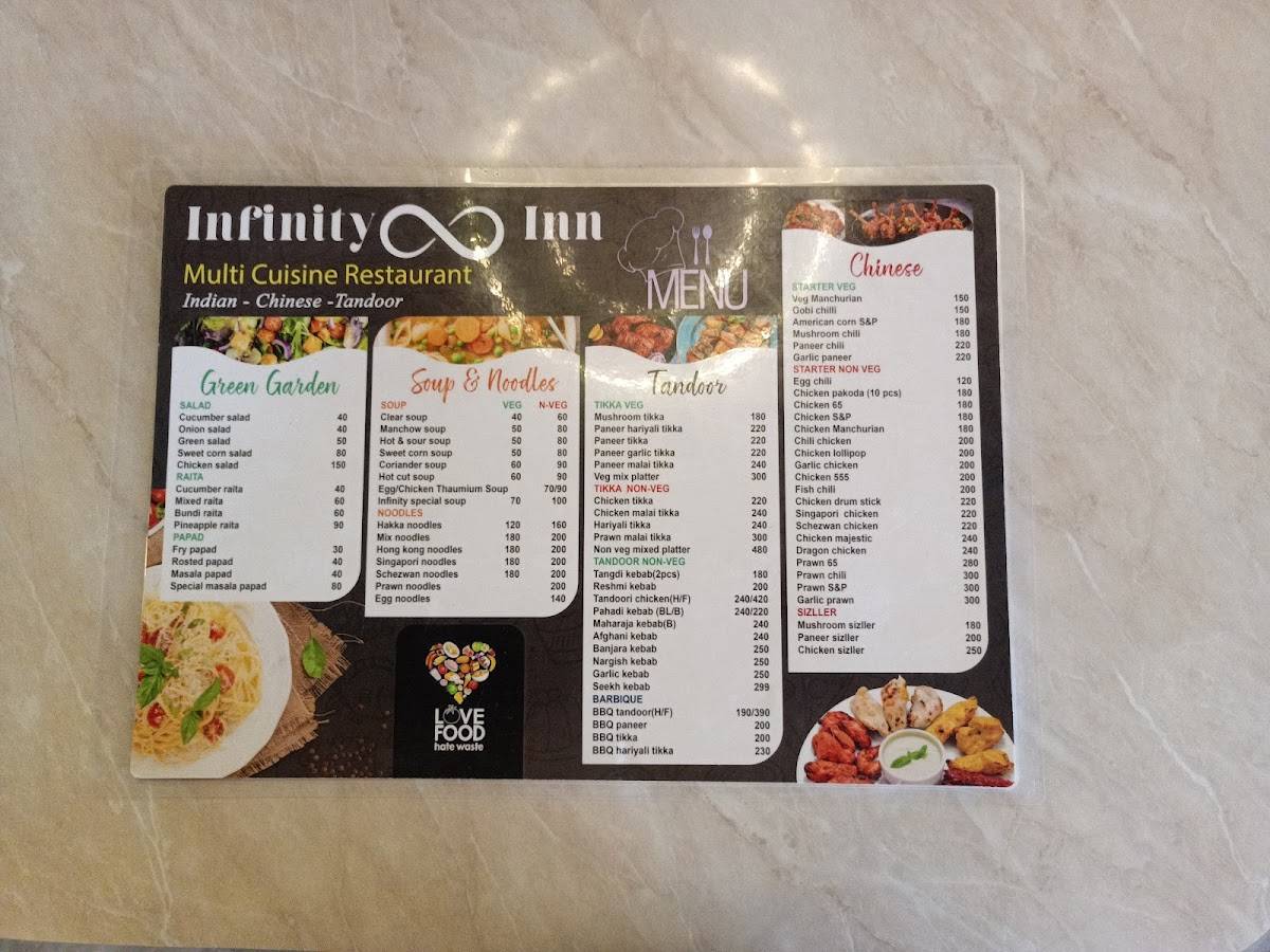 OD24 THE HUNGERS POINT menu