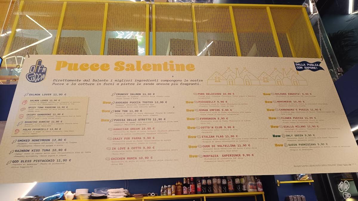 Menu di Off The Poke 