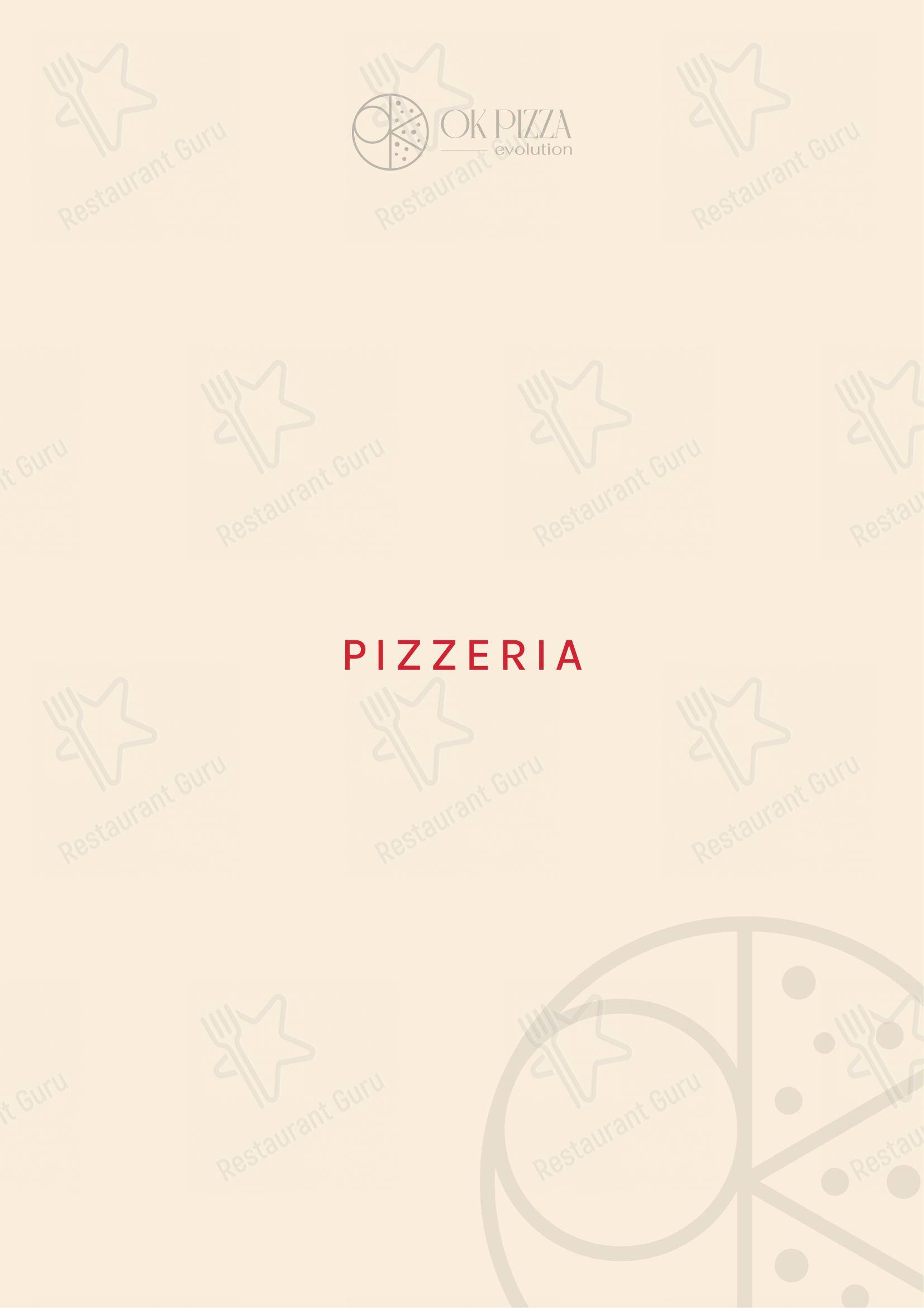 Menu per Ok Pizza Evolution - Ristorante Pizzeria in Alghero