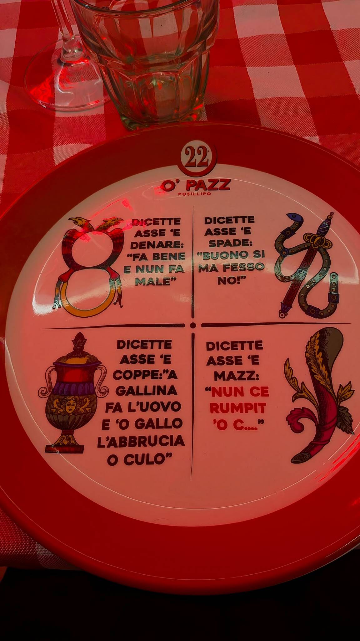 Menu di O’pazz Posillipo 