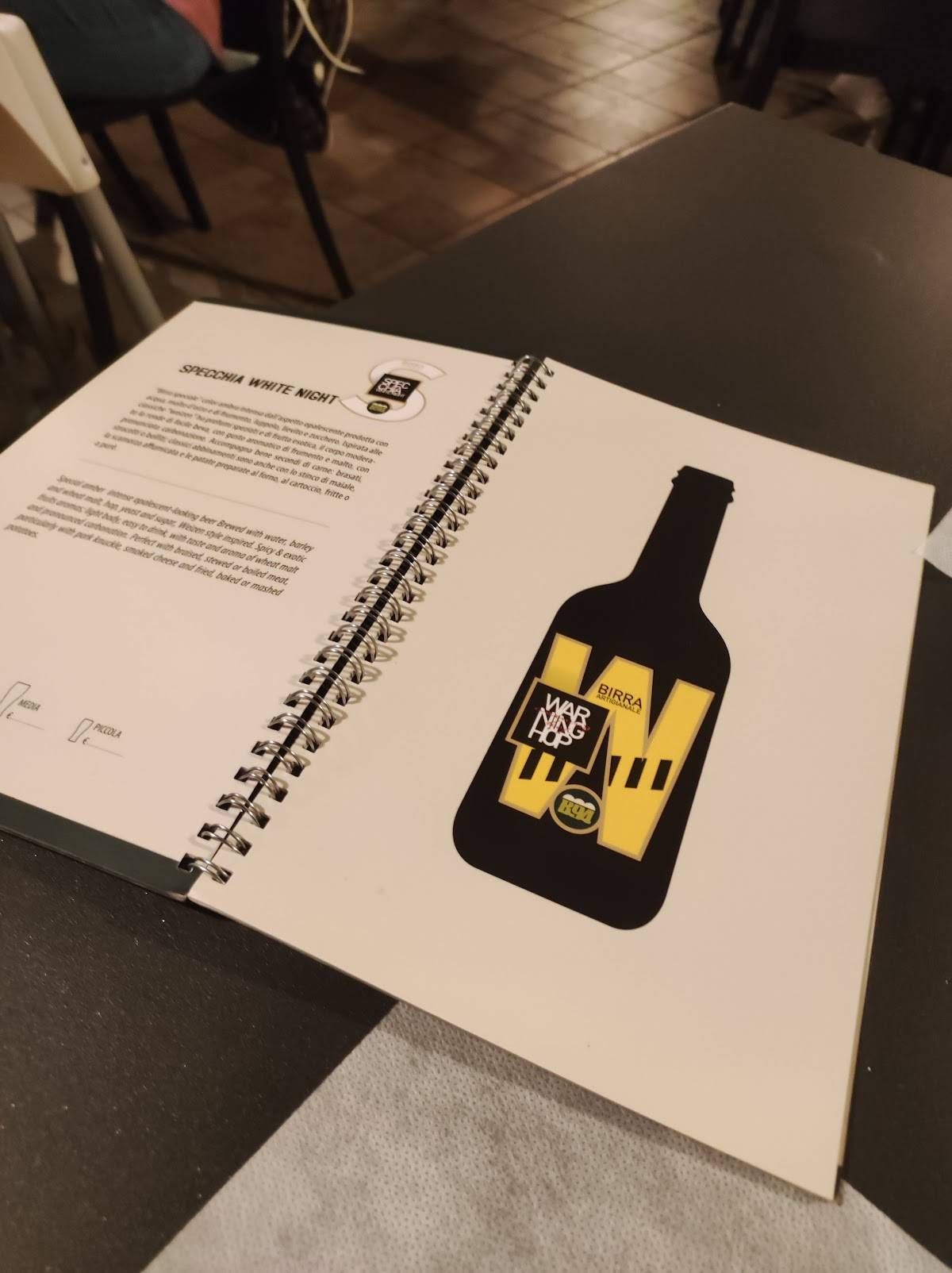 Menu di Origini 