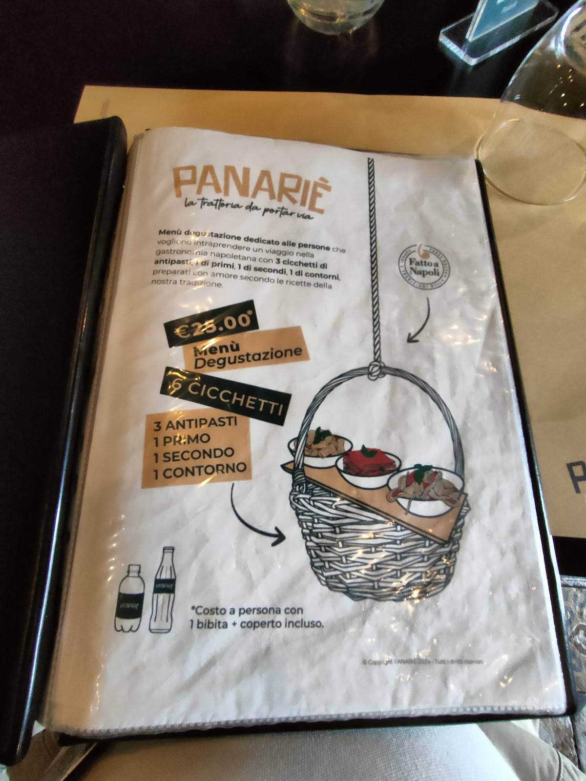 Menu di PanariÃ¨ 