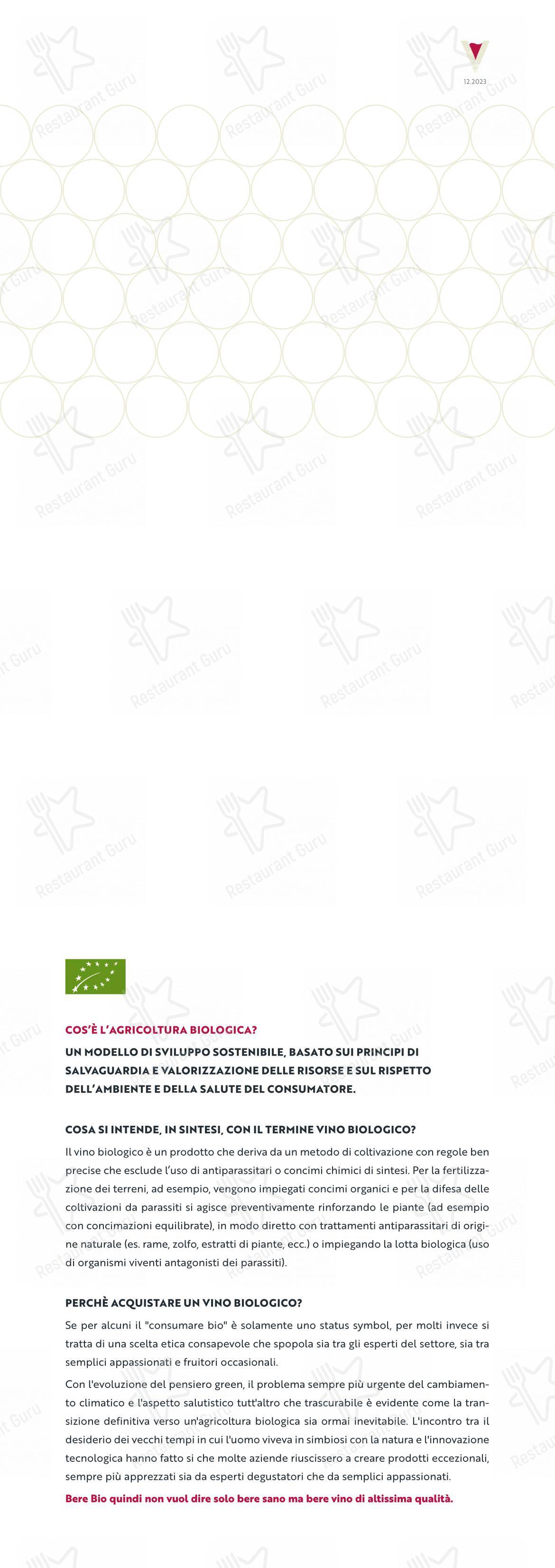 PANEVINO Locanda in Morazzone - Menu bar