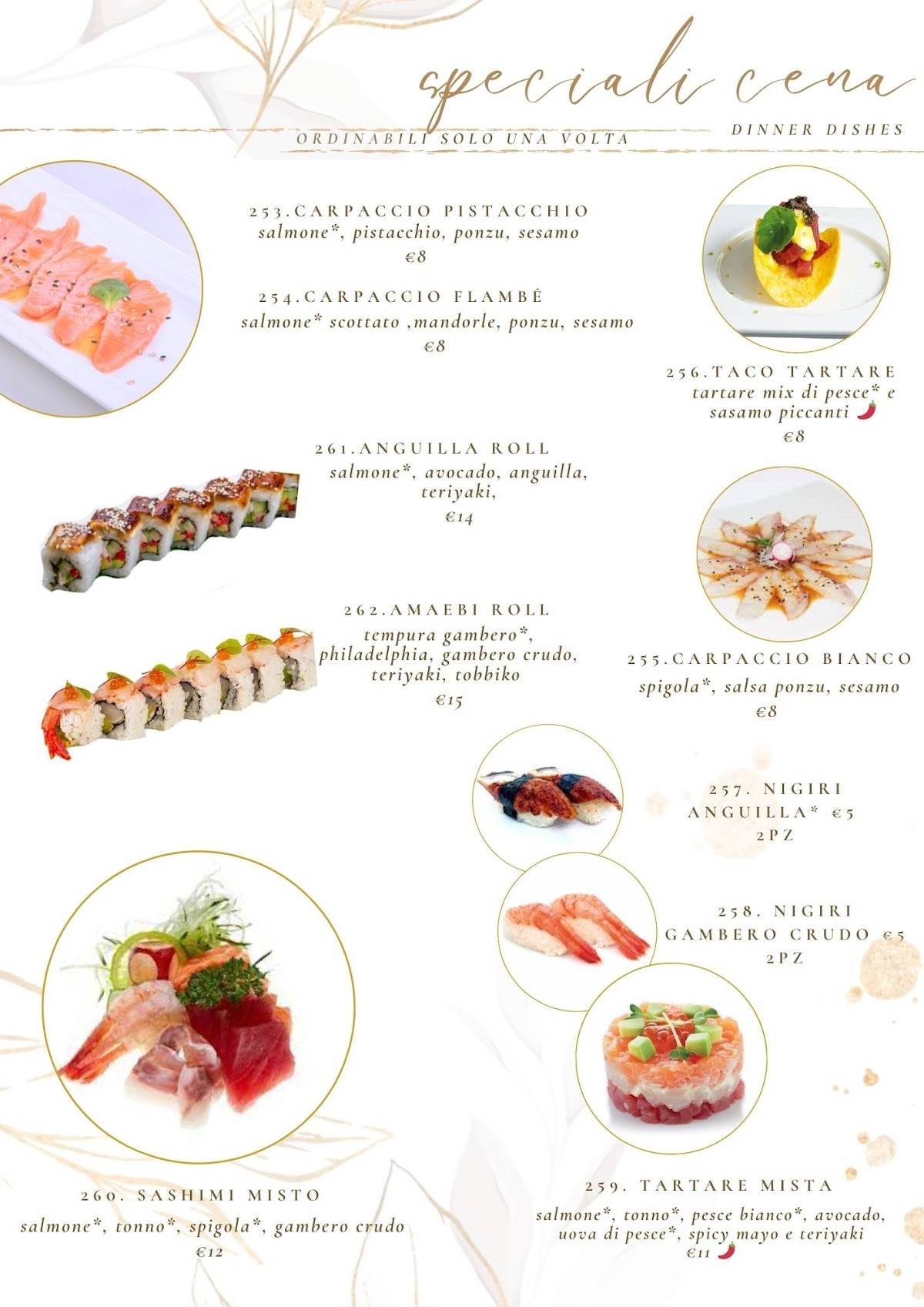 Menu di Yoshi 