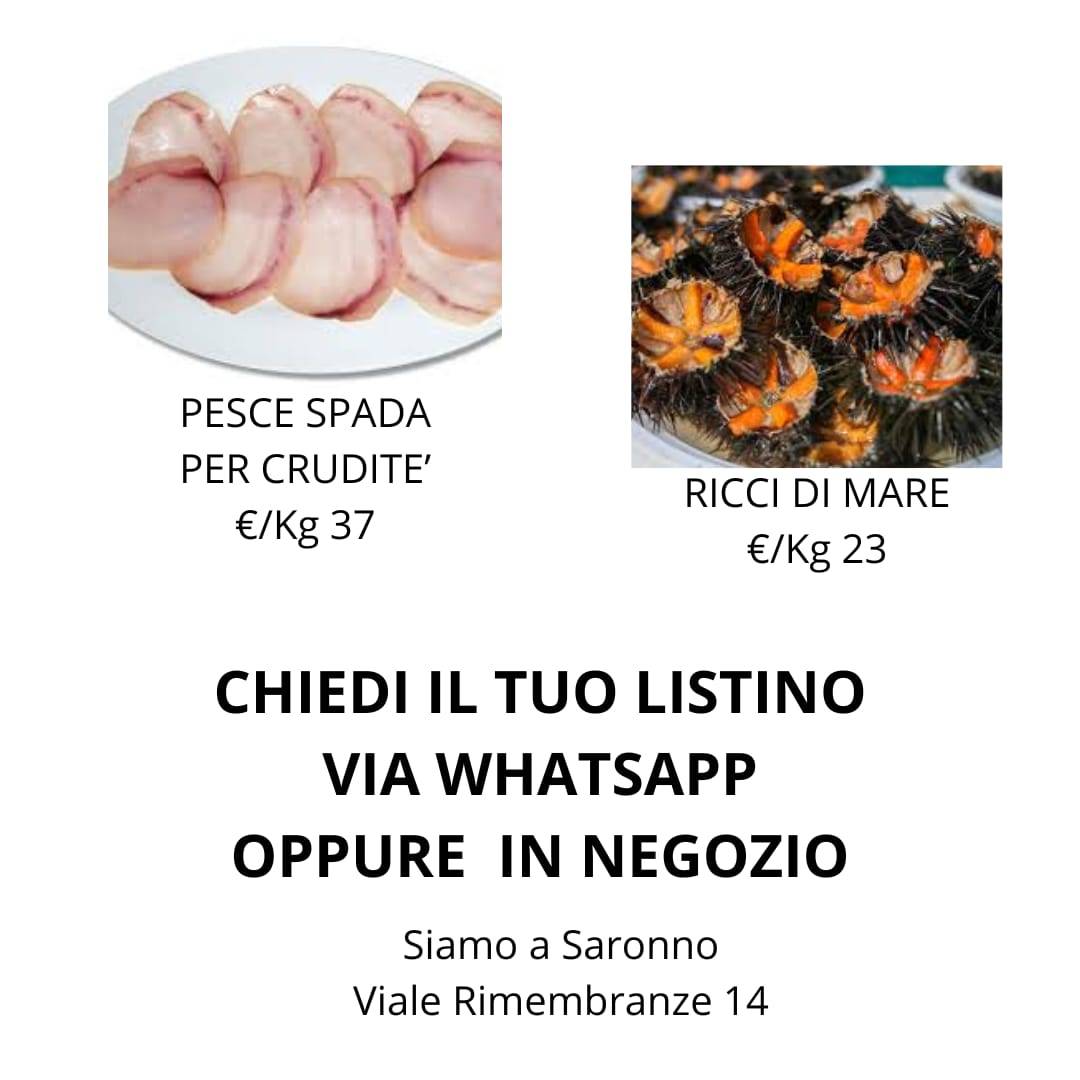 Menu di Pan Pescado 