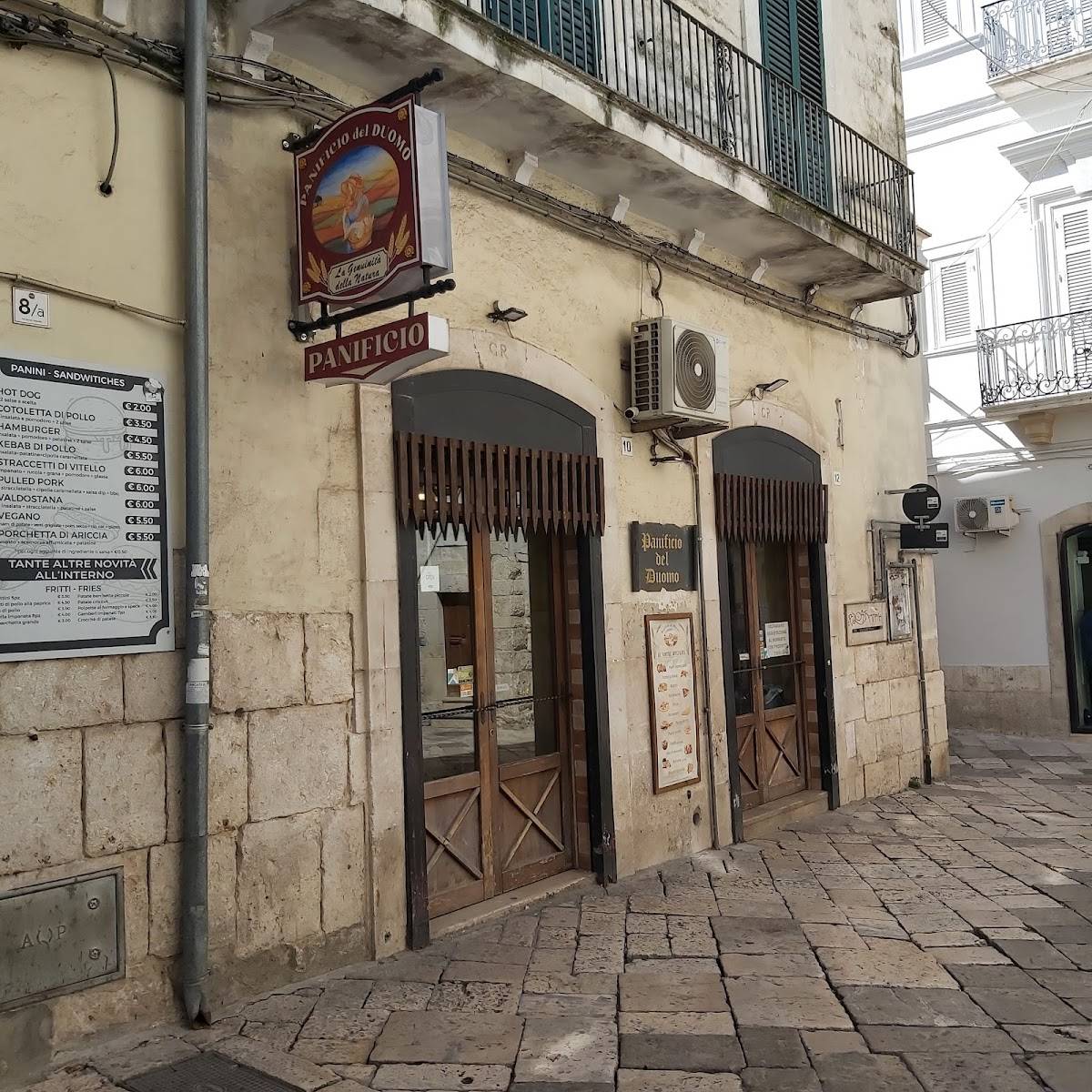 Menu di Panificio Del Duomo 
