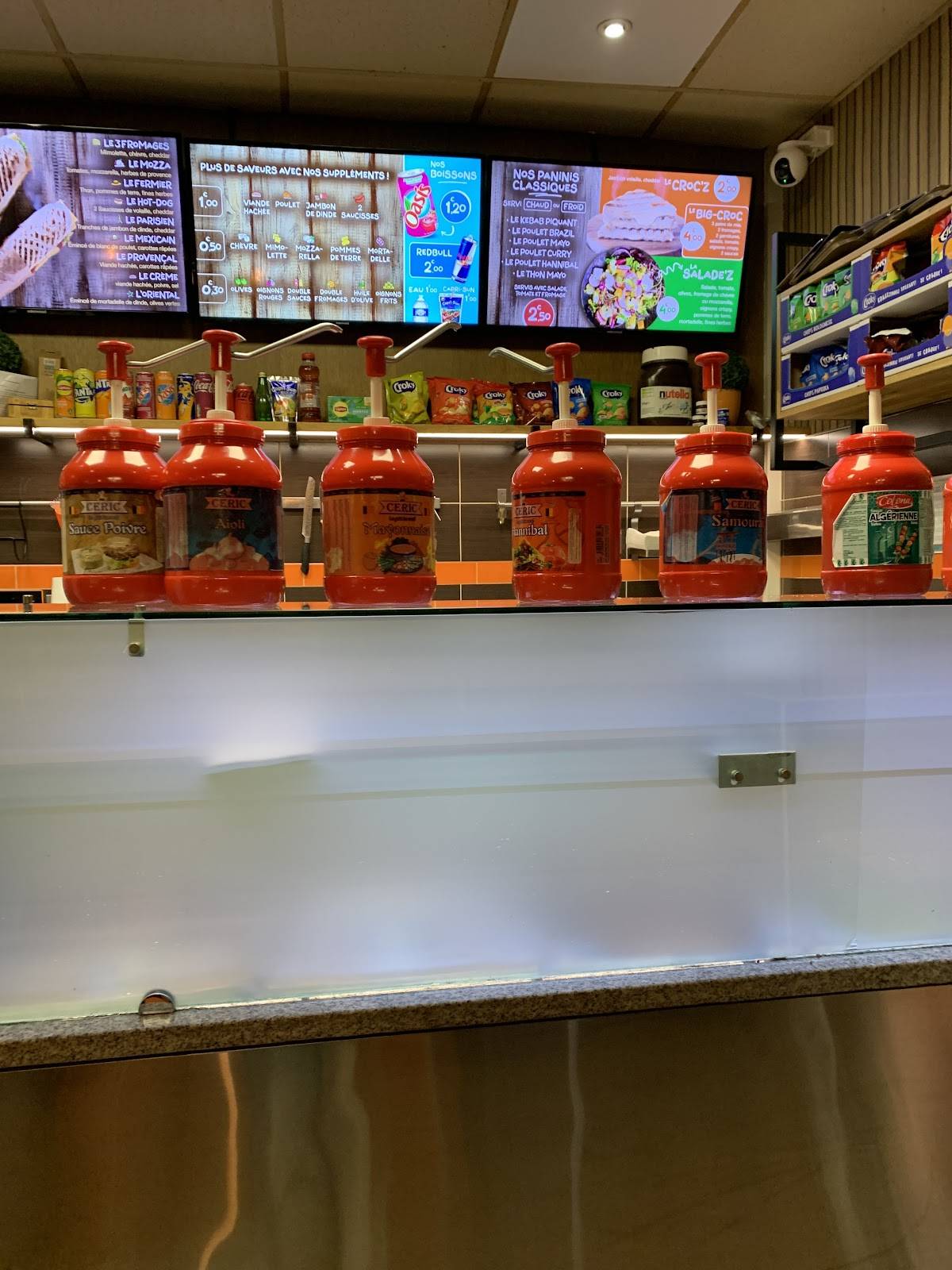 Menu de Panini'z