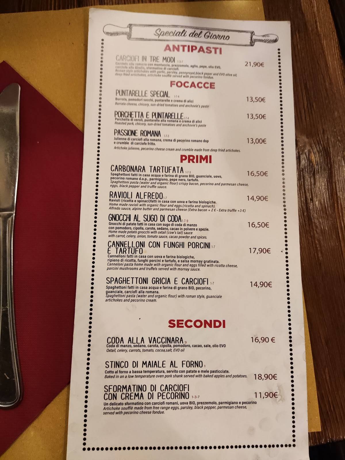da vino osteria e caffe