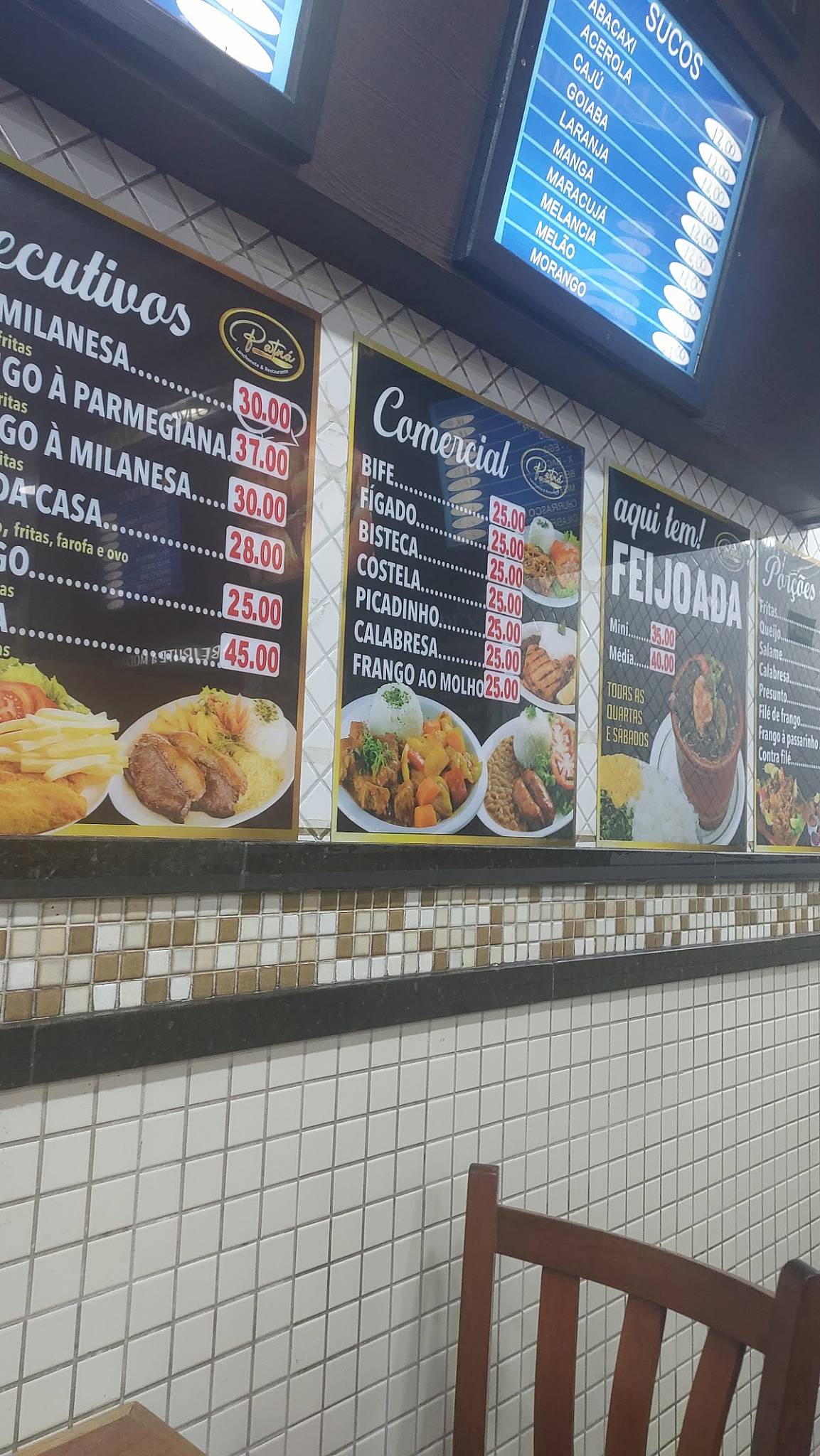 Patná Bar e Lanchonete cardápio