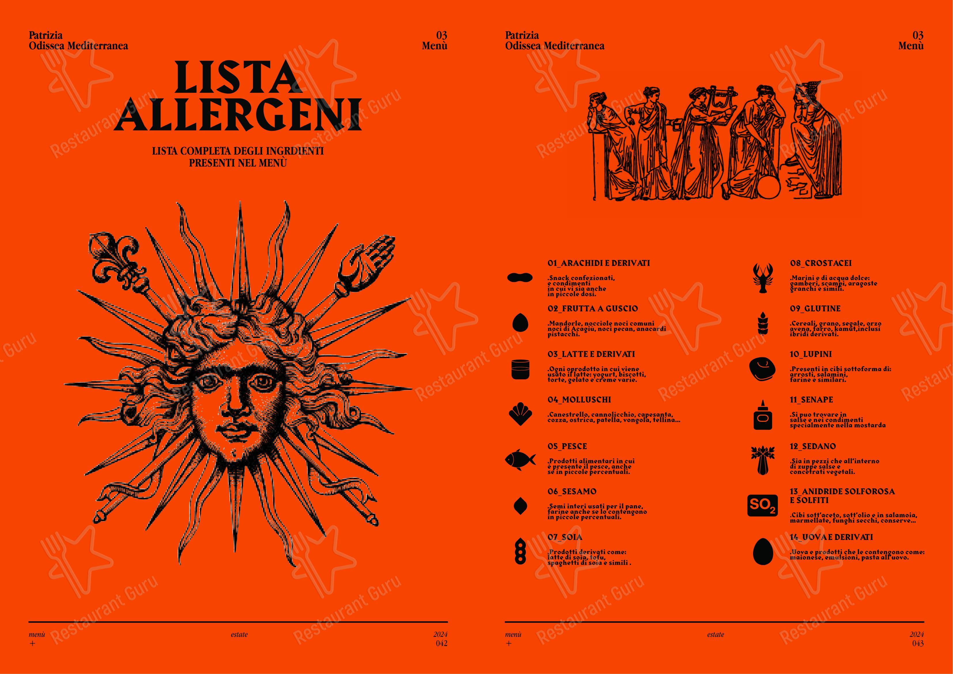菜单 per Patrizia in Modena