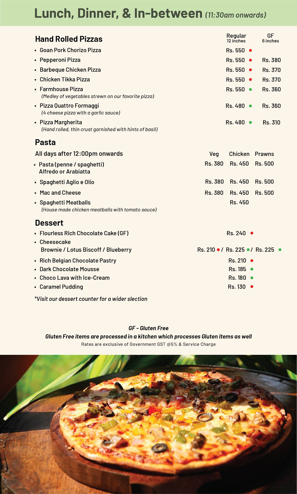 Perfect Cup - Cafe Bar menu