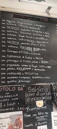 Menu di Piada e Cassoni Ciana e Monda 