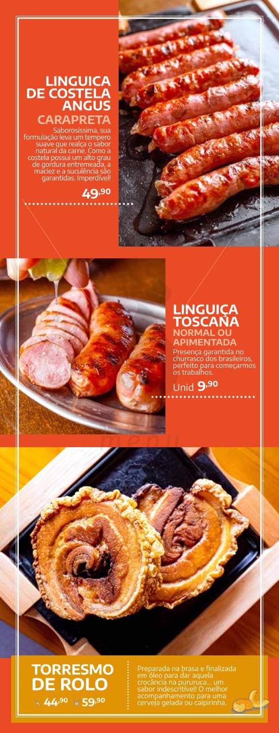 Picanharia dos Amigos - Campo Belo cardápio