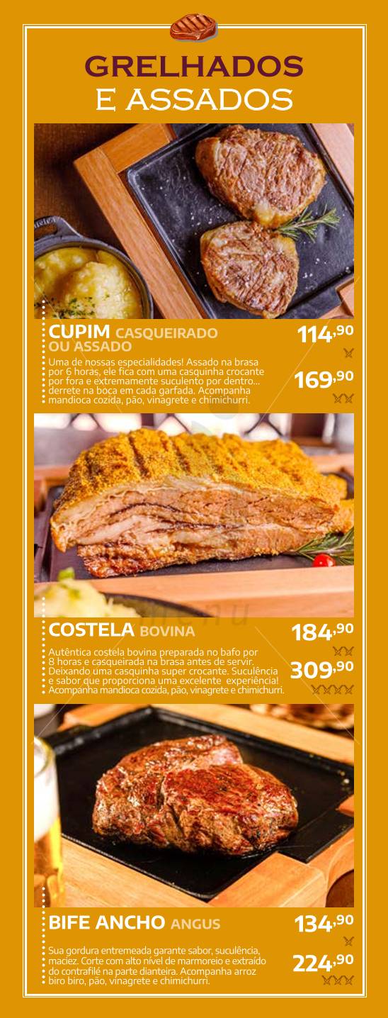 Picanharia dos Amigos - Campo Belo cardápio