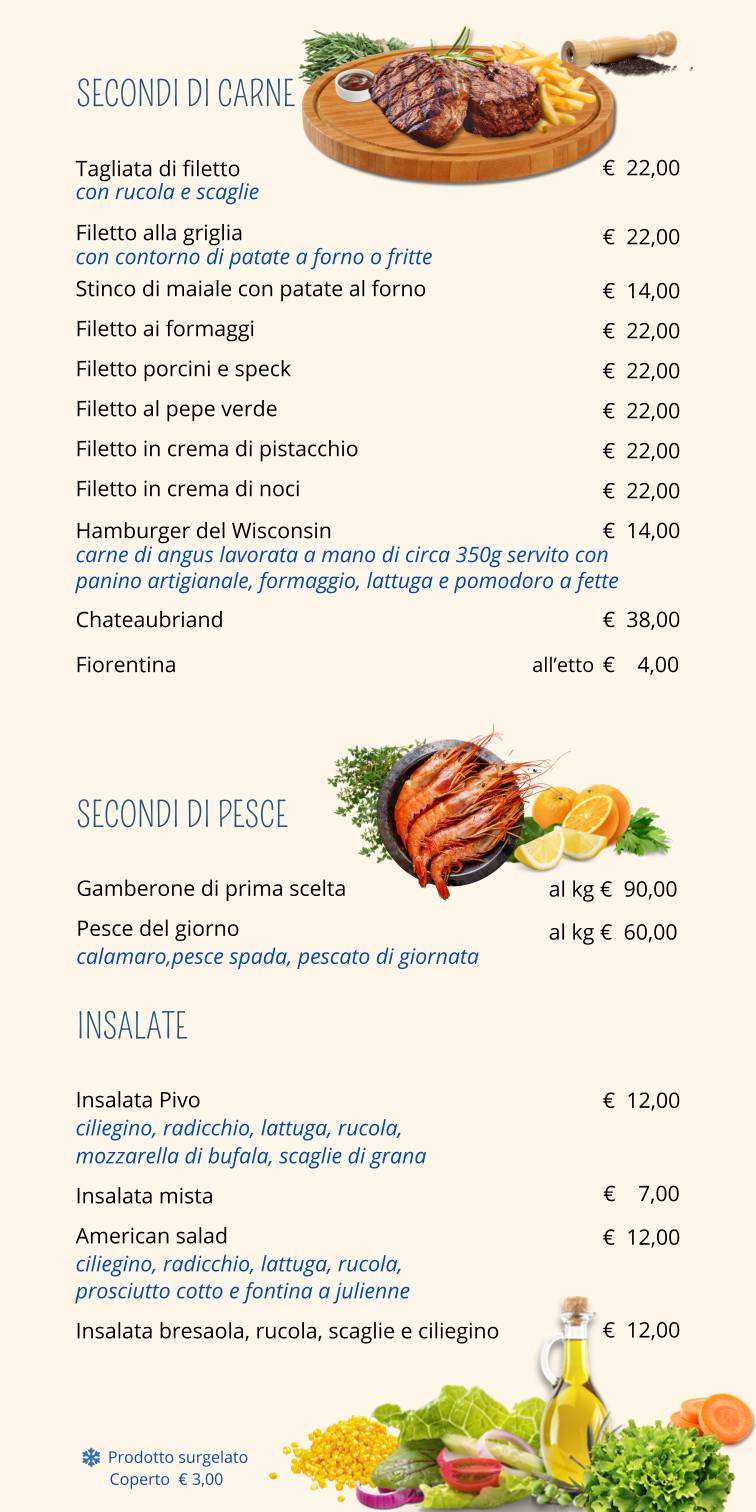 Menu di Pivo 