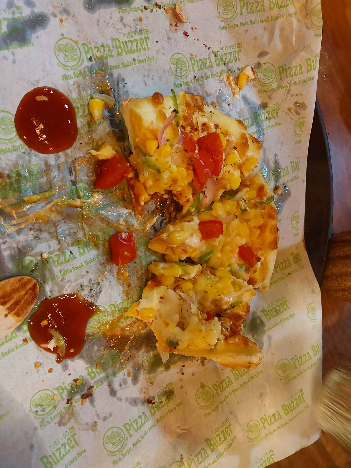 Pizza Buzzer menu