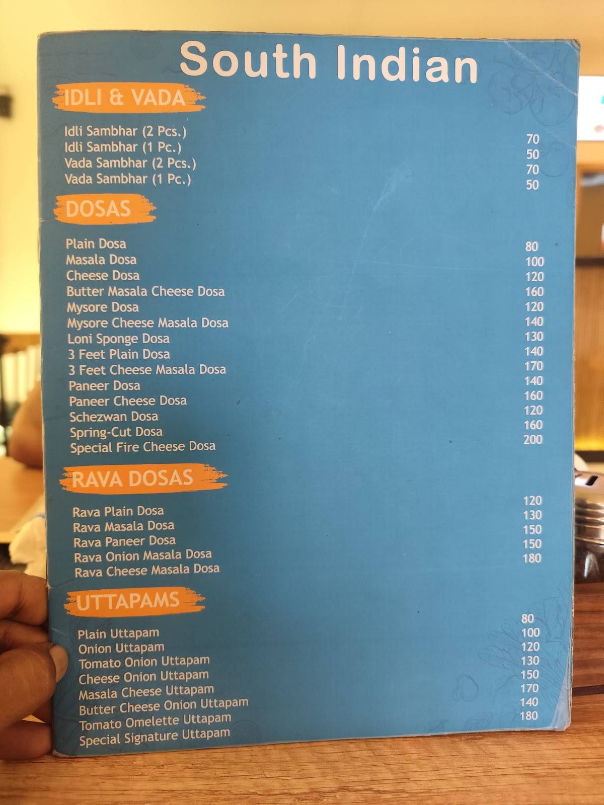 Pizza Fire and Cafe menu