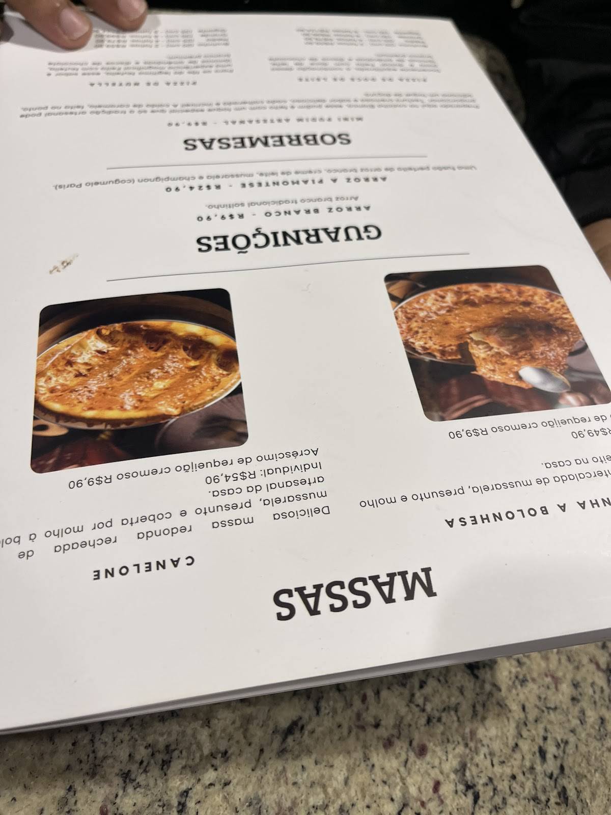 Pizzaria Bianca - Desde 1977 cardápio