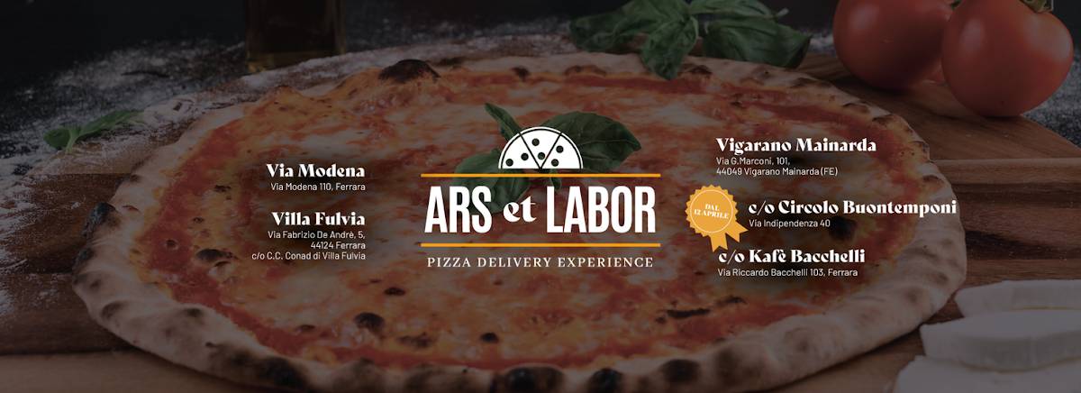 Menu di Pizzeria Ars Et Labor - Villa Fulvia 
