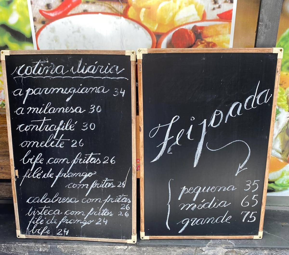 Colosso Bar & Restaurante cardápio
