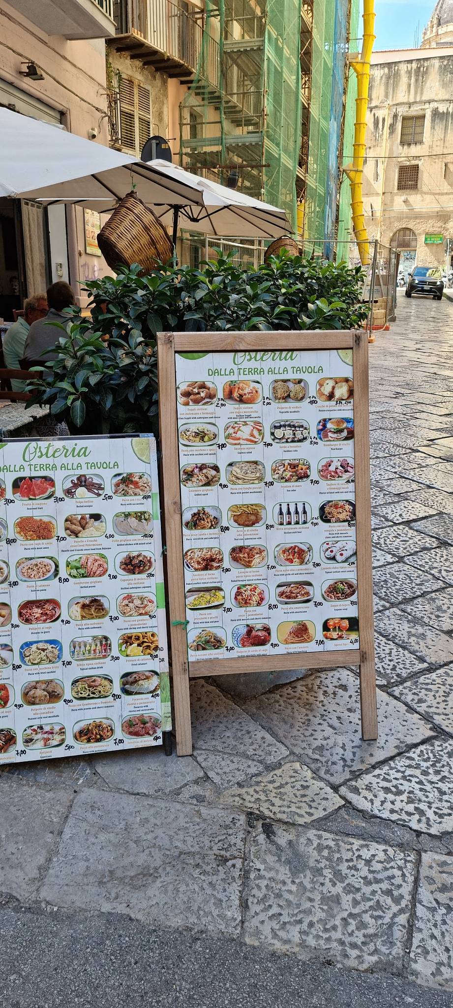 Menu di Osteria Dalla Terra Alla Tavola 