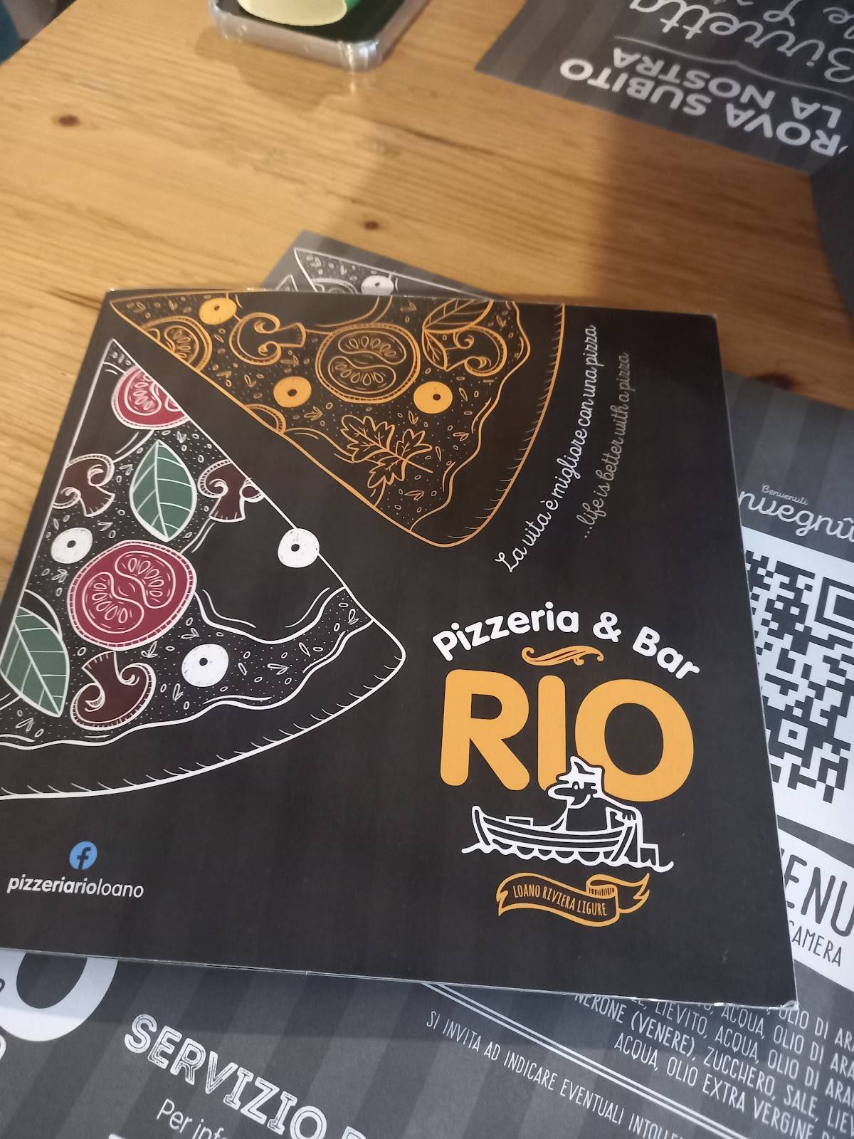 Menu di Pizzeria Rio Loano 