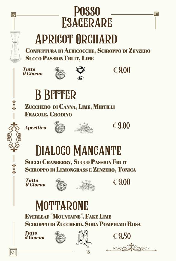 Menu di Please Be Quiet 