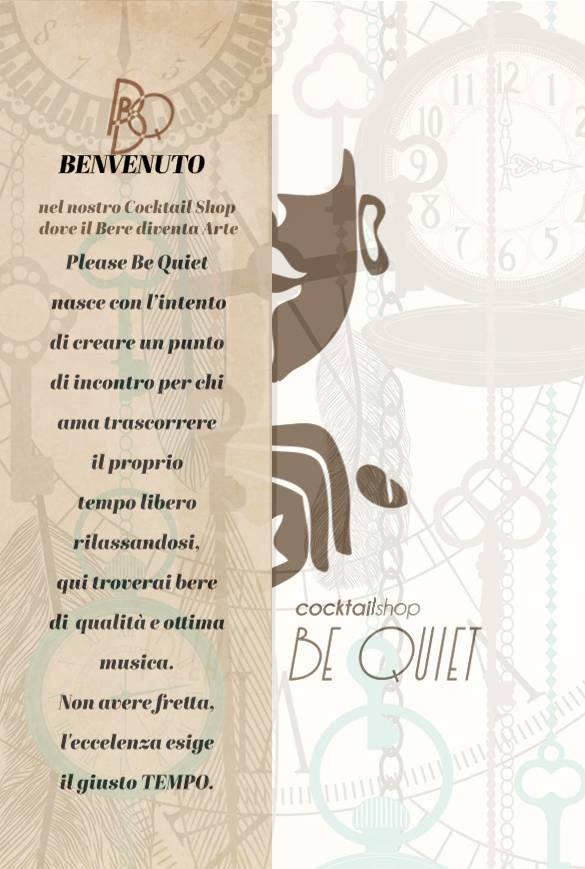 Menu di Please Be Quiet 