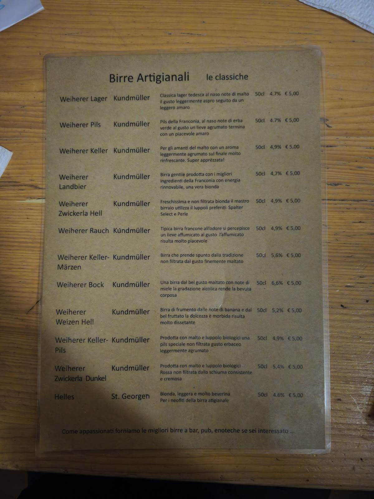 Menu di Poco di Buono 