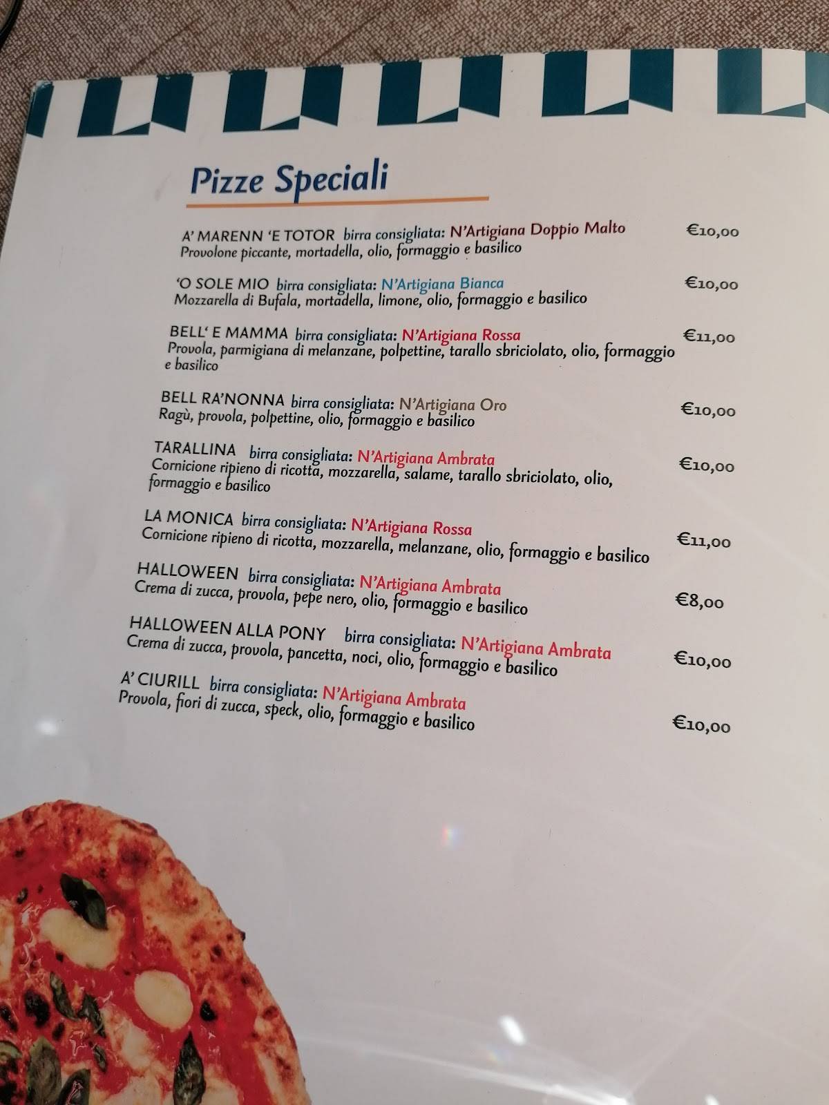 Menu di Pony Express Ristorante e Pizzeria 