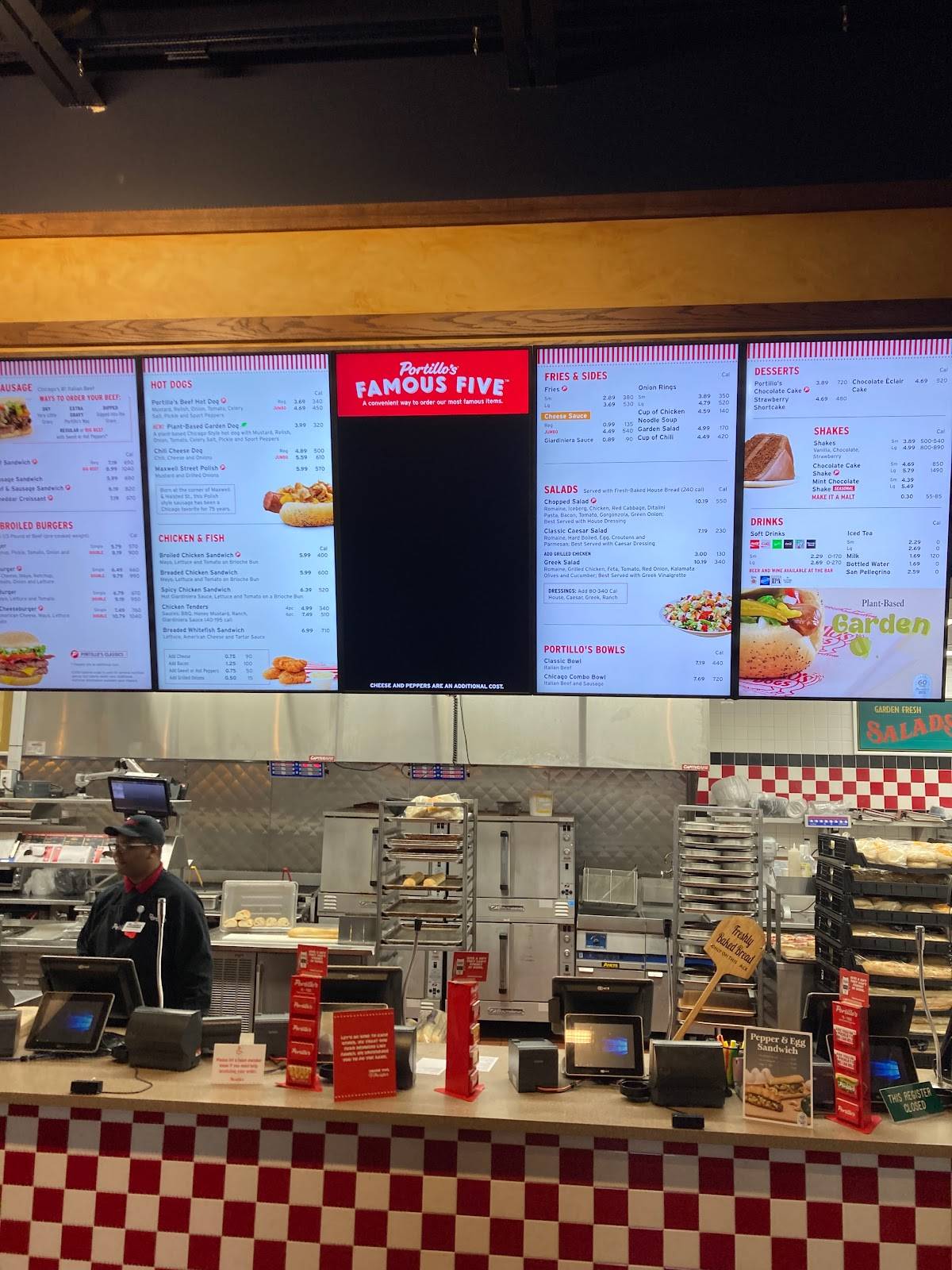 Menu at Portillo's Indianapolis-IN fast food, Indianapolis, US 31 S