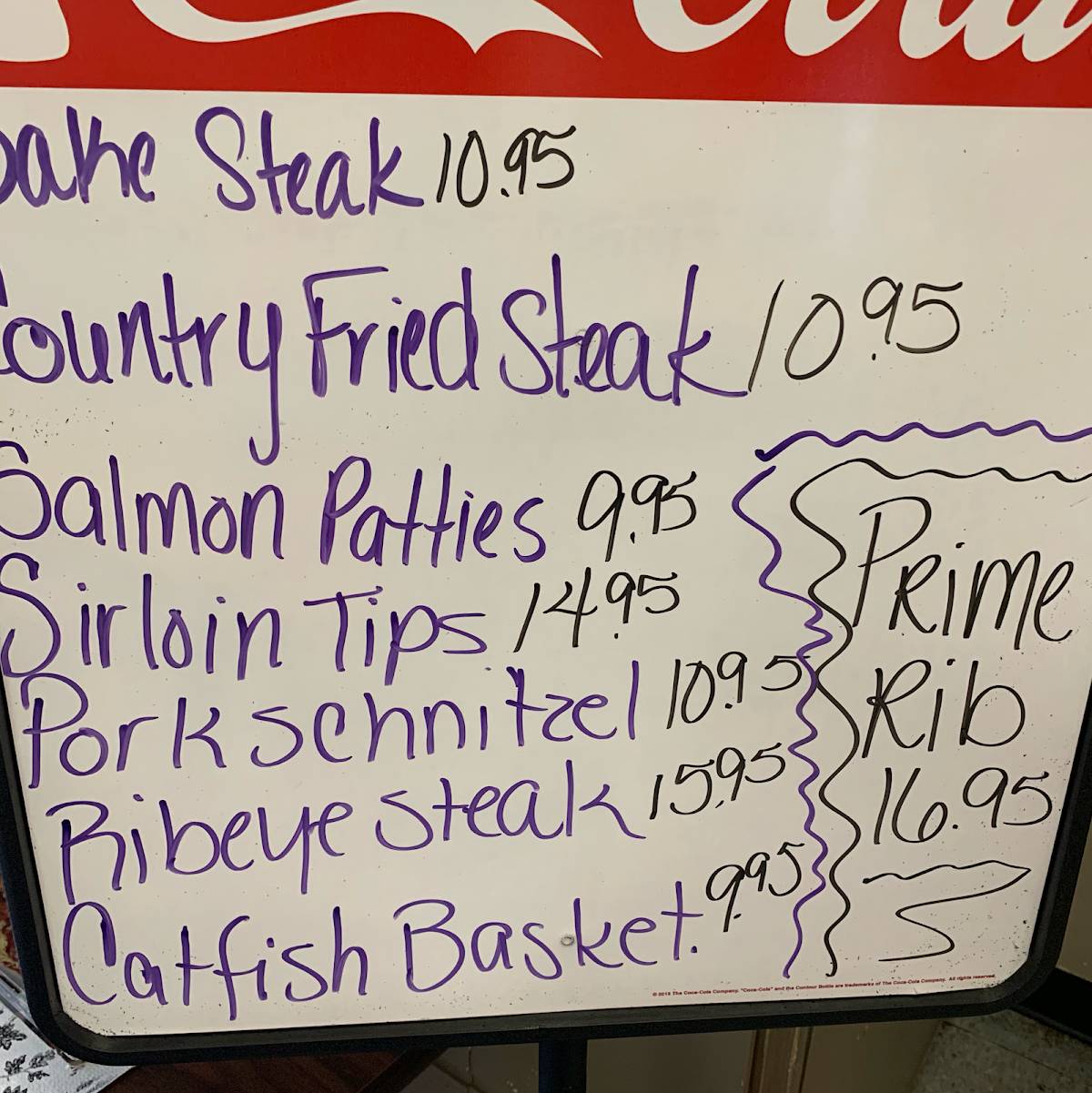 Menu at Fork And Finger Restaurant, Portsmouth