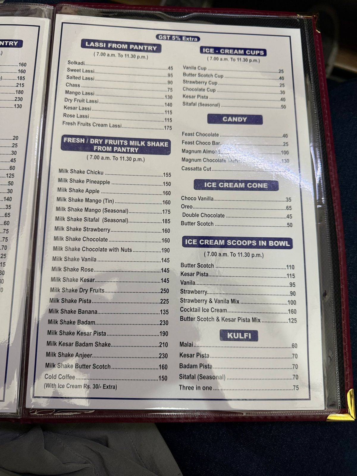 Priyanka pure veg restaurant menu