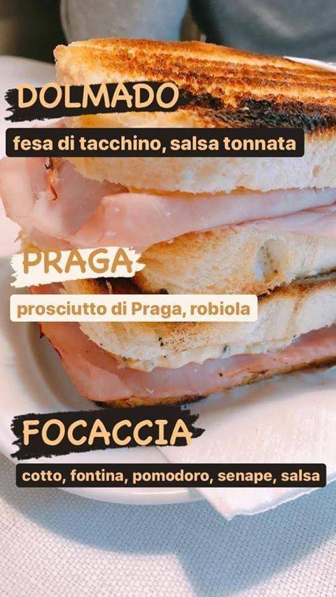 Menu di Dorigo' S Snack Bar 