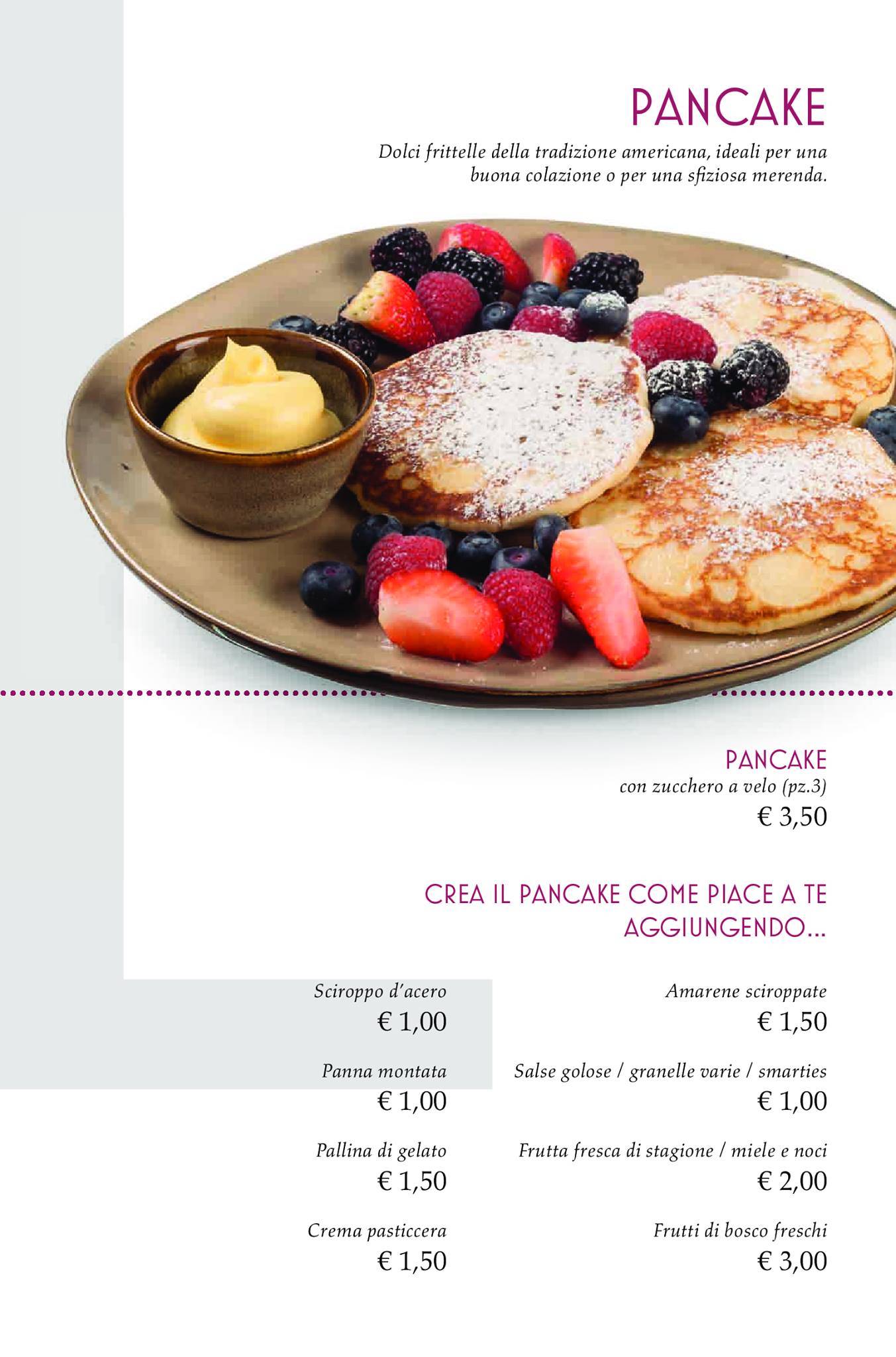 Menu di Latte & Stelle - Gelateria e Pasticceria 