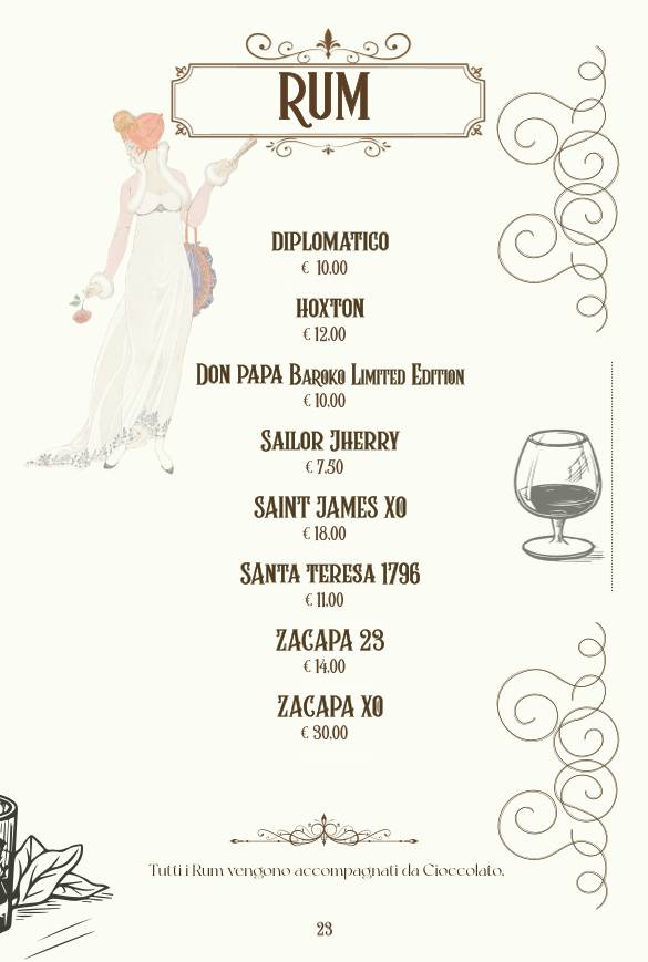 Menu di Please Be Quiet 