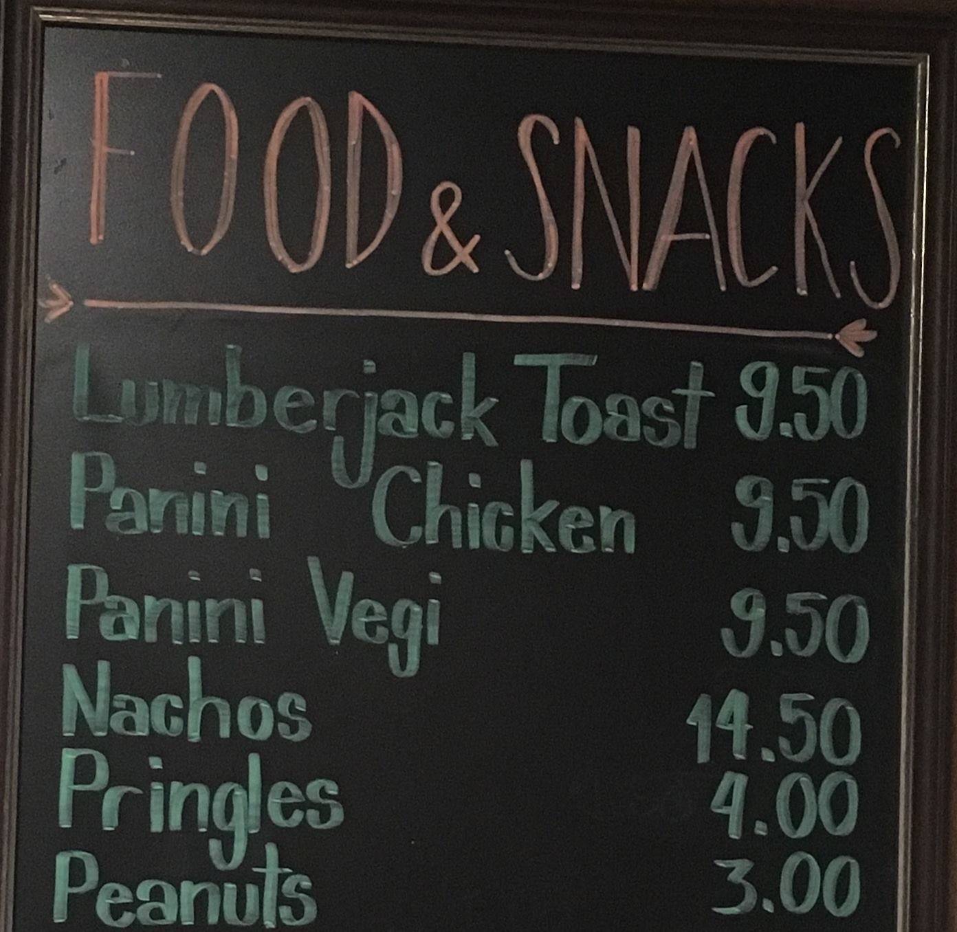 Menu di Red John Irish Pub 