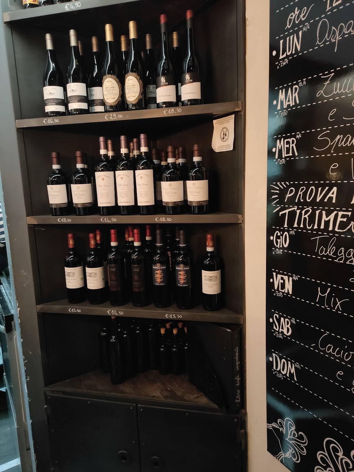 Menu di Osteria Vineria Gastronomica Sepa 