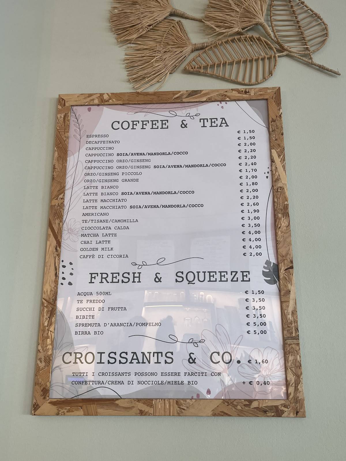 Menu di Beo Cafè 