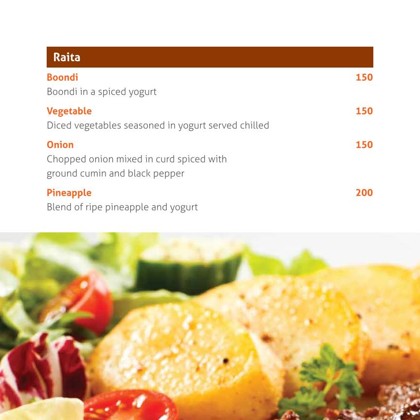 Pukhraj Restaurant menu