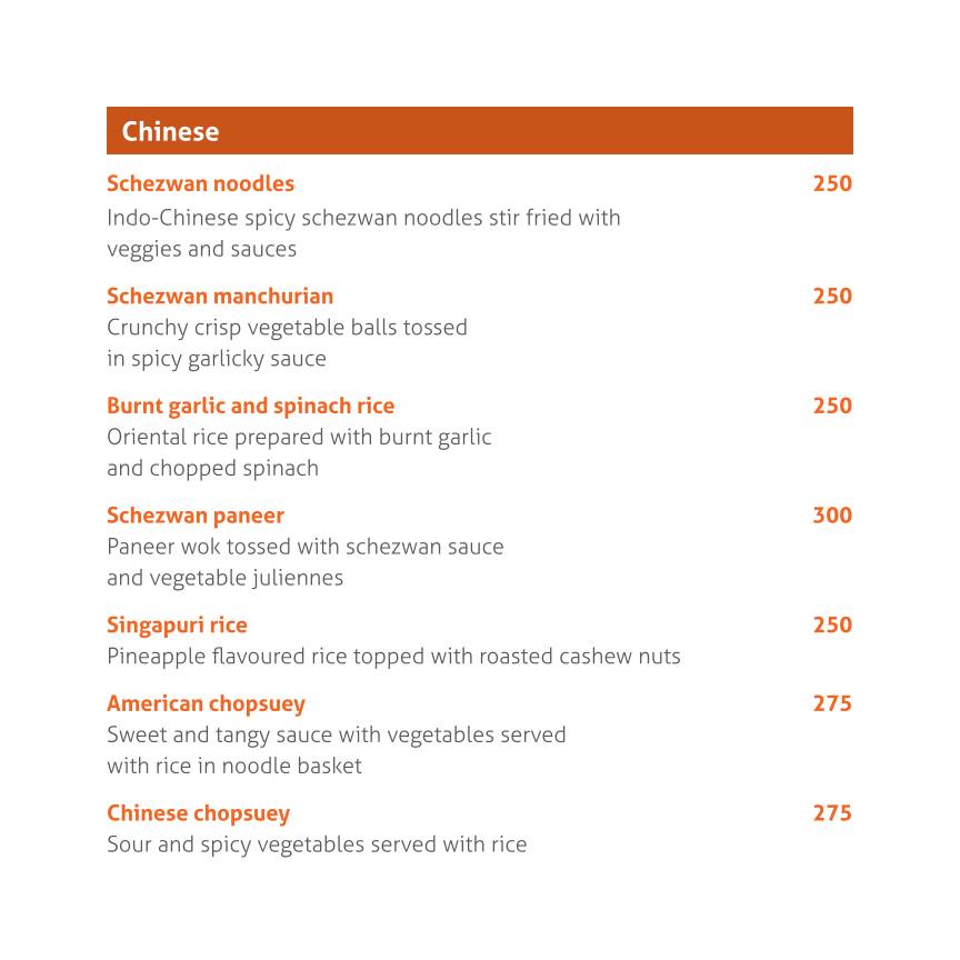 Pukhraj Restaurant menu