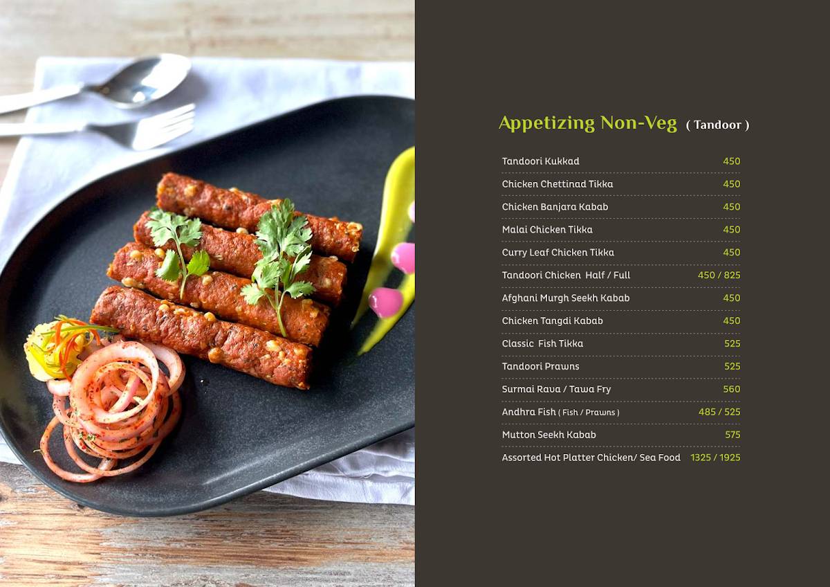 La Bali Bar & Kitchen menu