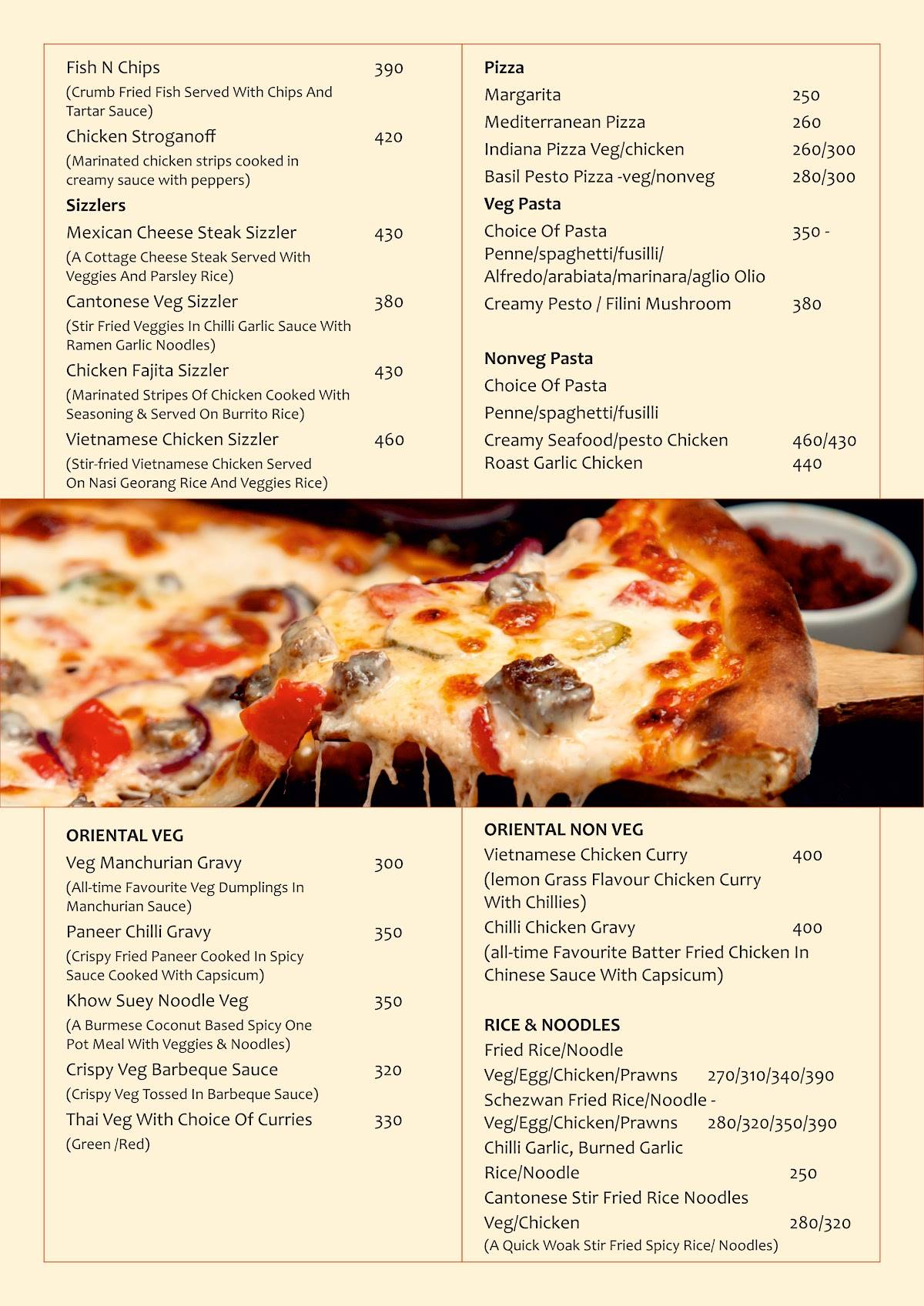 Raaga Imperio Best family Restaurant & Bar Best Banquet Hall PCMC menu