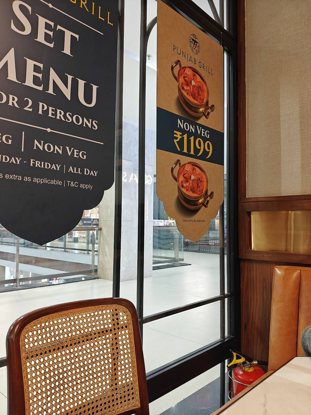 Punjab Grill Pacific Mall Of Faridabad, NIT menu