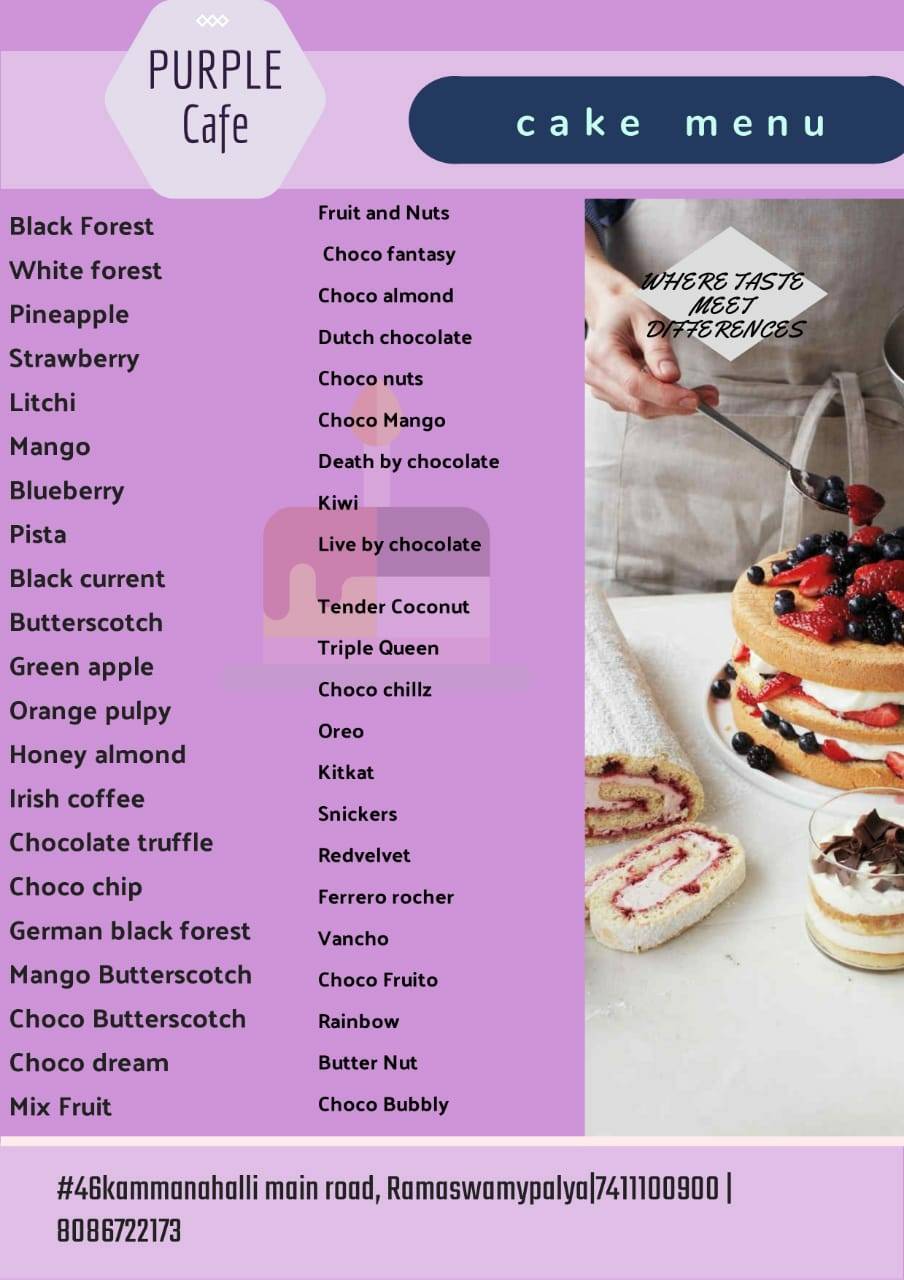 Grace Biryani menu