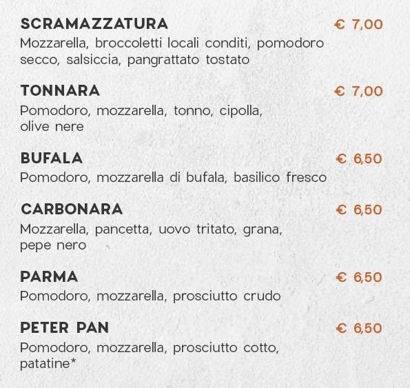 Menu di Quore Matto 