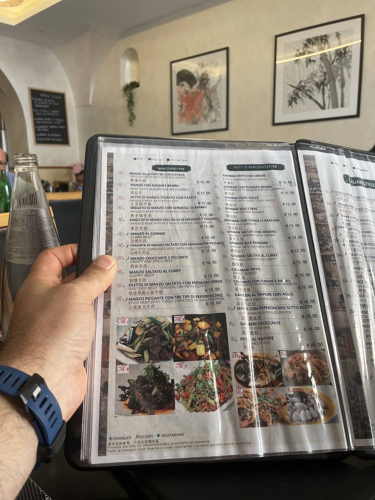Menu di RISTORANTE CINESE SICHUAN 