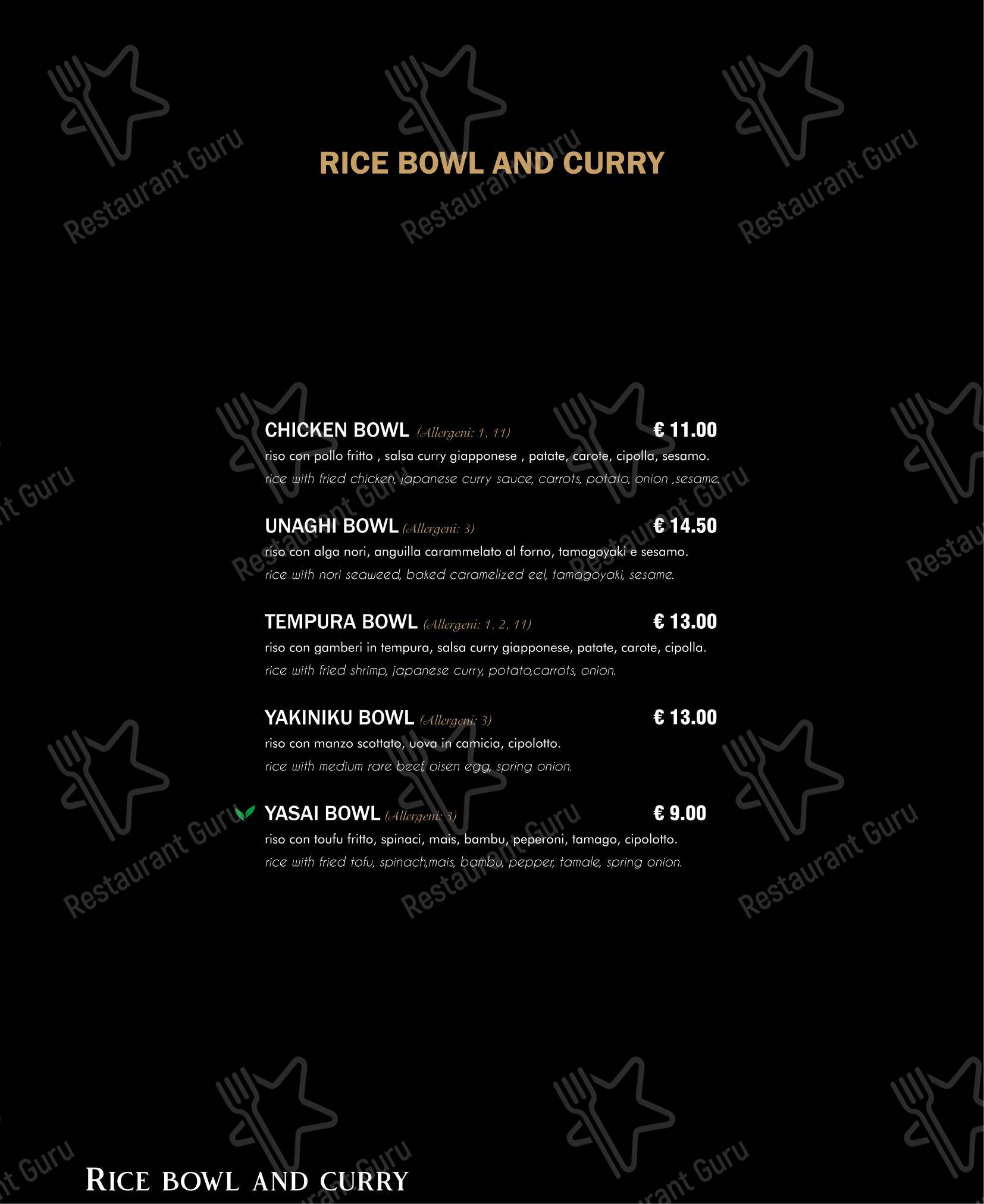 Menu per Ramen & Ramen Brescia ristorante