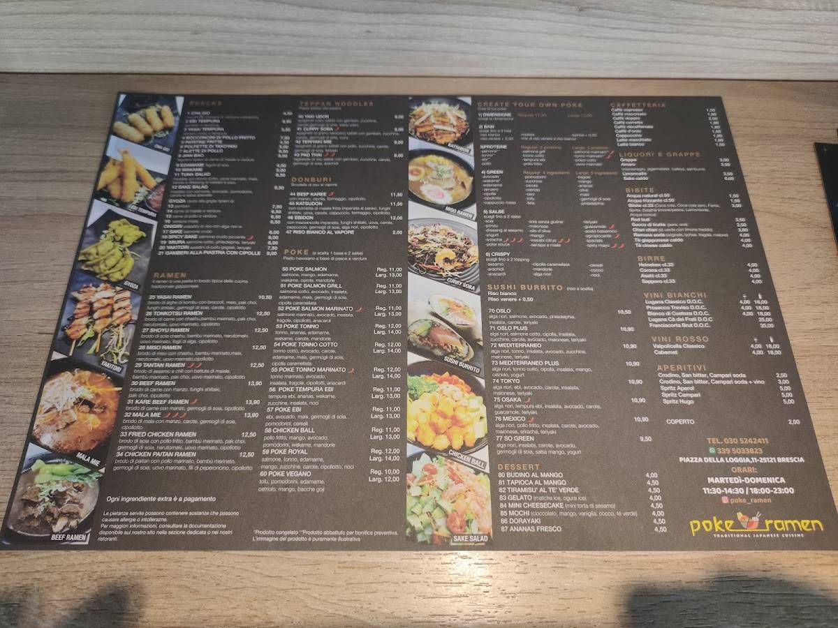 Menu di Ramen & Ramen Brescia 